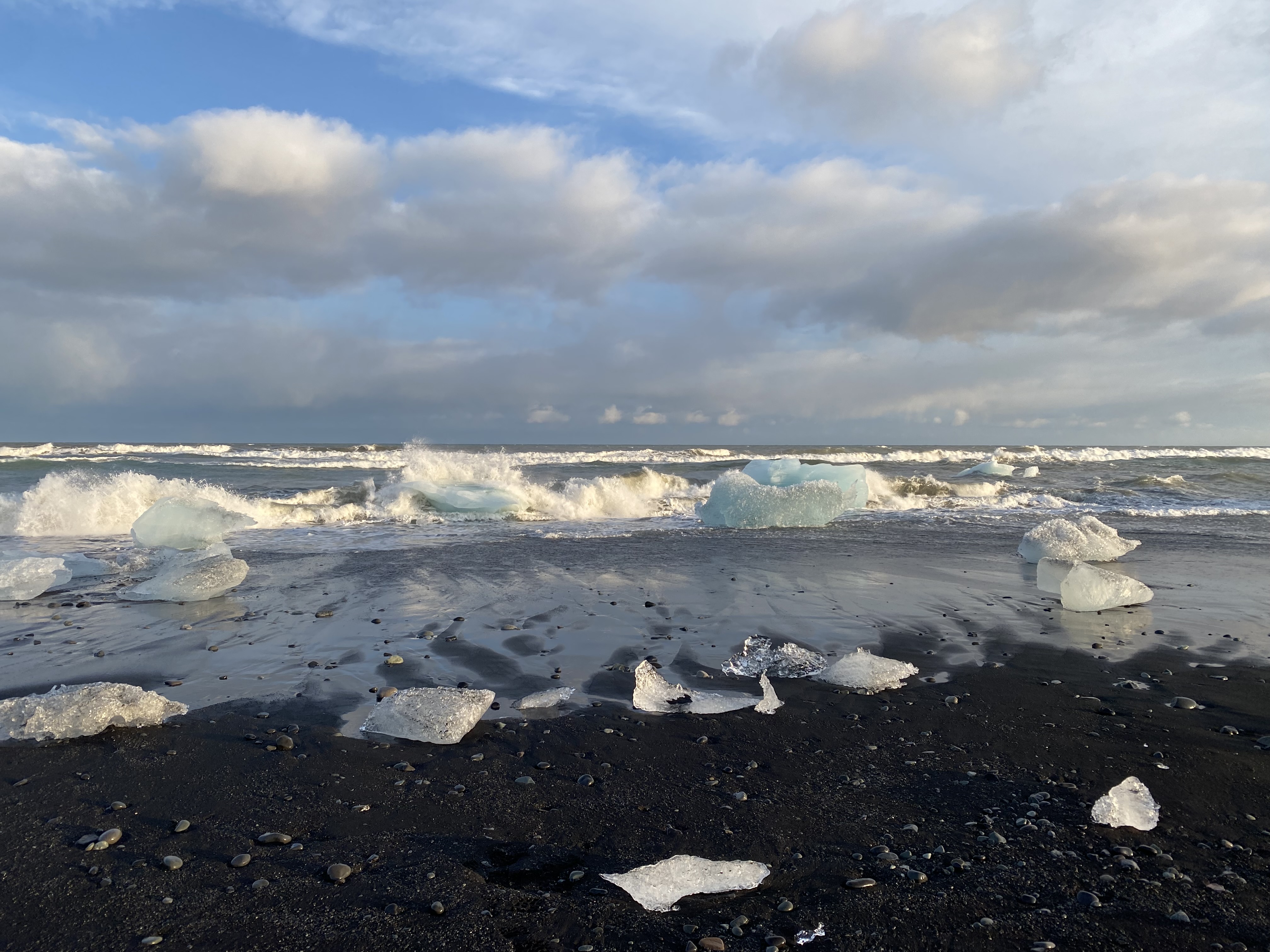 islande diamond beach 