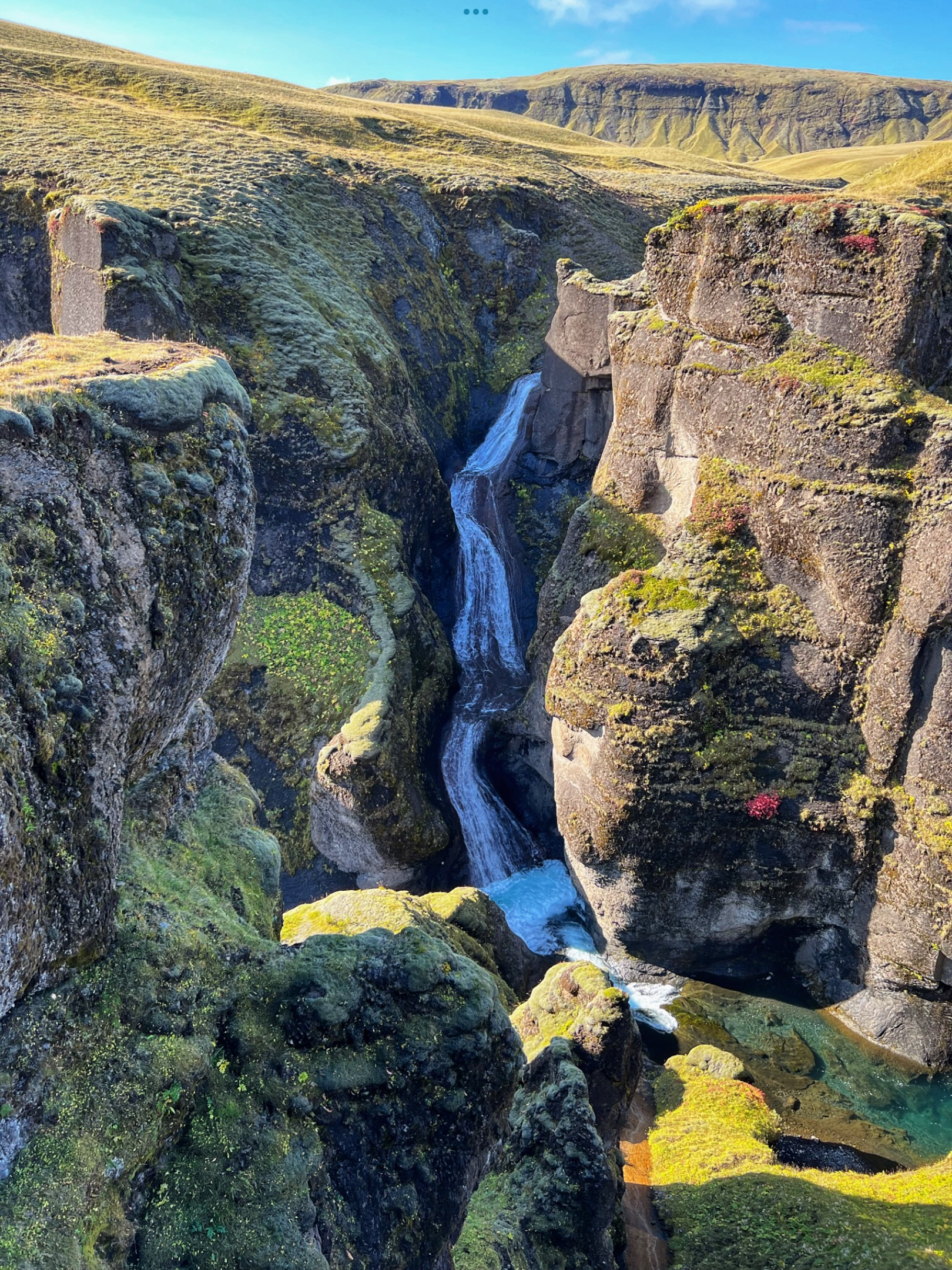 islande canyon fjadrargliufur 