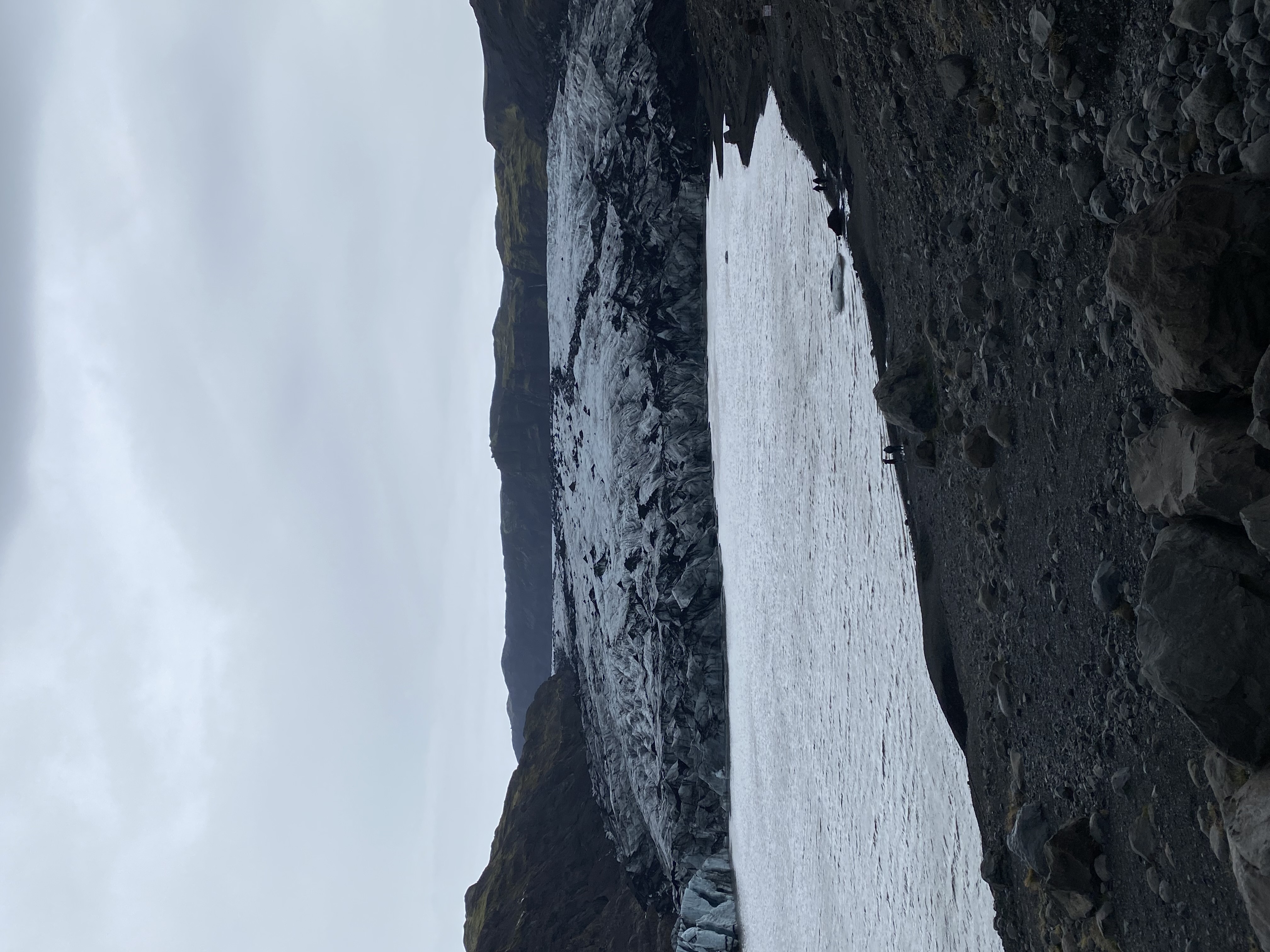 glacier islande pays nordique solheimajokull 