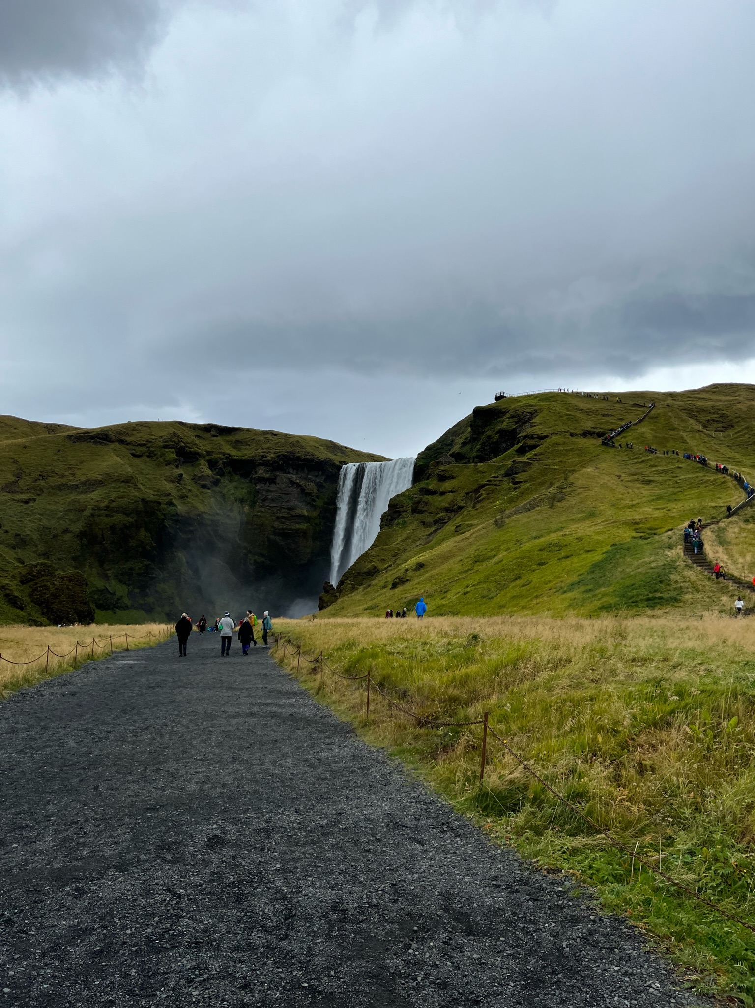 islande skogafoss cercle d’or cascade nature paysages 