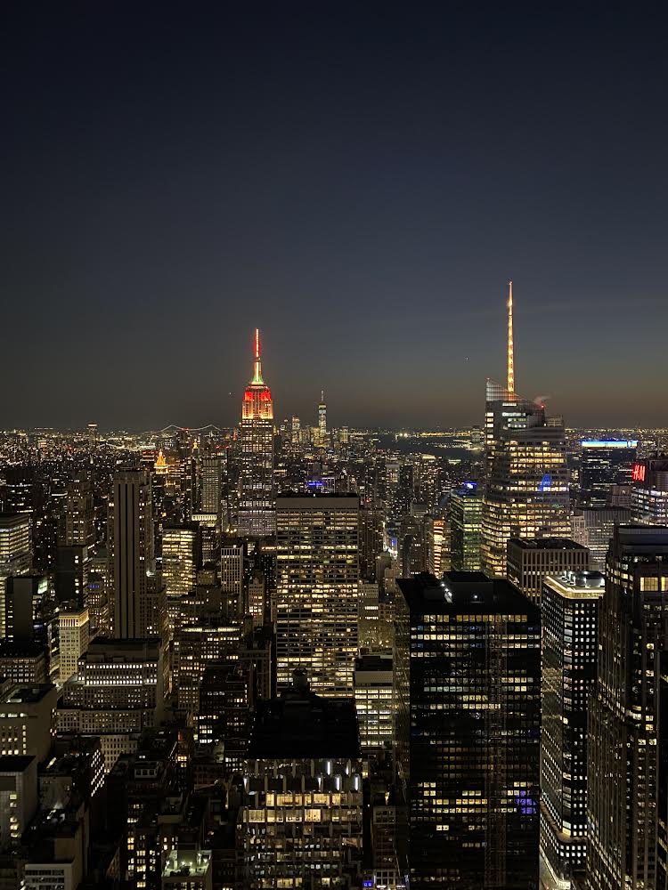 new york manhattan top of the rock etats unis 